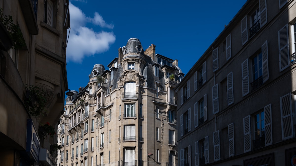 Façades d’immeubles d’habitation